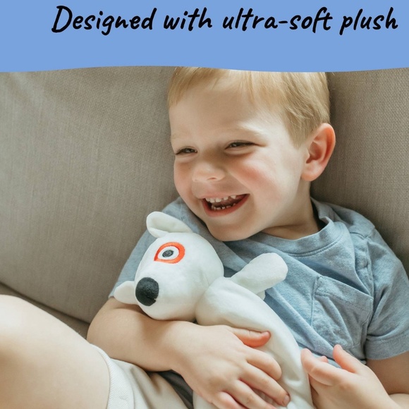 WubbaNub Baby Bullseye Soft Plush Toy Lovey - Picture 5 of 7